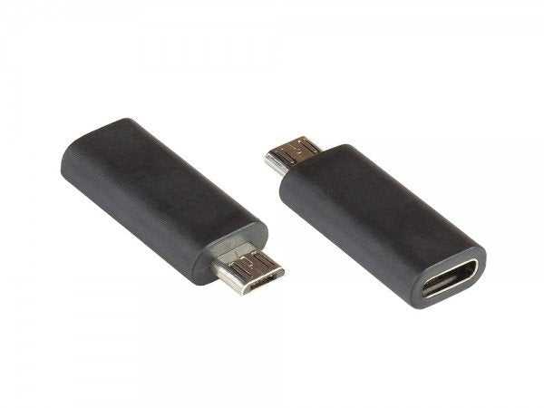 EAN 4014619460670 - Alcasa USB-AD202 cambiador de género para cable USB Micro B USB C Negro imagen 1