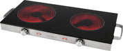 EAN 4006160012118 - Bomann PC-DKP 1211 Negro, Acero inoxidable Encimera 64 cm Cerámico 2 zona(s) imagen 1