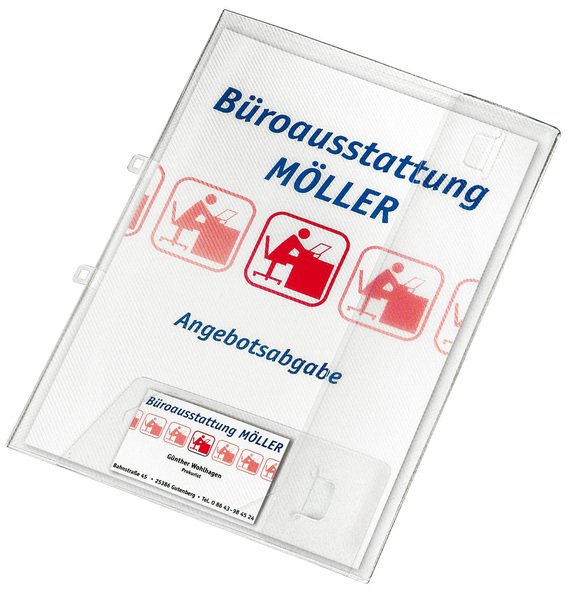 EAN 4000225440007 - Veloflex 4441290 carpeta Polipropileno (PP) Transparente A4 imagen 1