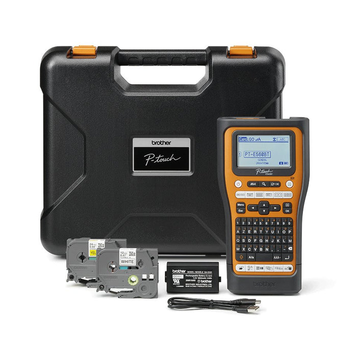 EAN 4002352014267 - Brother PT-E560BTVP impresora de etiquetas Transferencia térmica 180 x 180 DPI 20 mm/s Inalámbrico y alám imagen 8