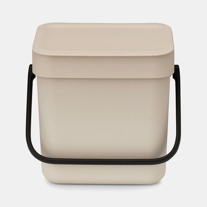 EAN 8710755251689 - Brabantia Sort & Go 3 L Rectangular Plástico reciclado Beige imagen 1