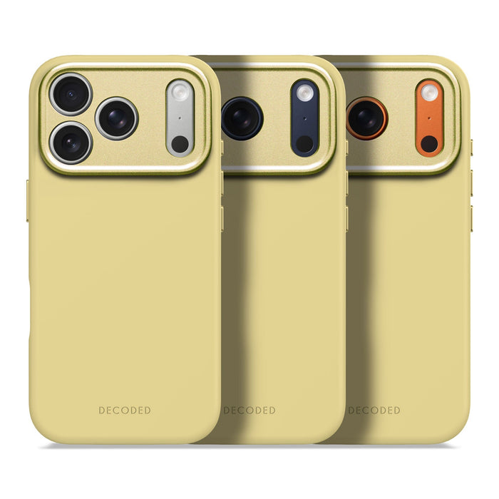 EAN 8721145008288 - Decoded Silicone Backcover Apple iPhone 17 Pro Yuma Yellow funda para teléfono móvil 16 cm (6.3") Amarill imagen 9