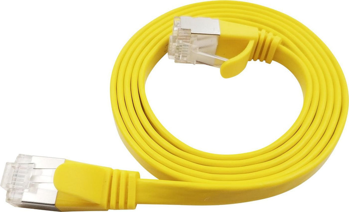 EAN 7072662028954 - LinkIT STP-FL6A-00500-GL cable de red Amarillo 5 m Cat6a U/FTP (STP) imagen 2
