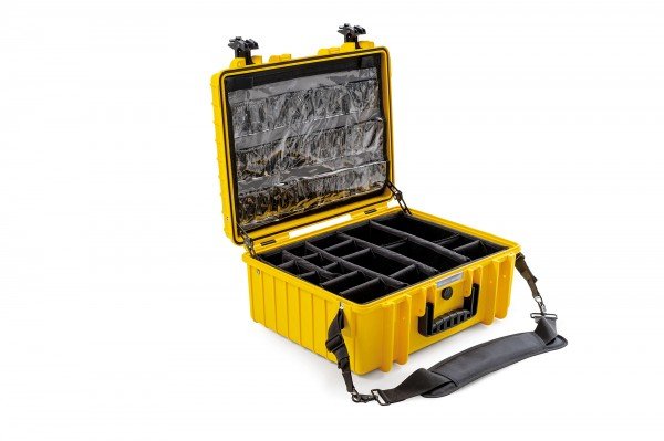 EAN 4031541741059 - B&W Cases Type 6000 caja para equipo Maletín/funda clásica Amarillo imagen 1