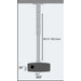 EAN 8057685301566 - Techly ICA-PM 102XL montaje para projector Techo Plata imagen 3