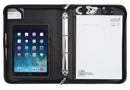 EAN 4003801850061 - Wedo Elegance 26,7 cm (10.5") Folio Negro imagen 1