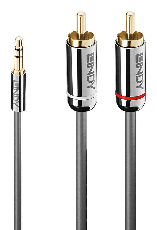 EAN 4002888353335 - Lindy 35333 cable de audio 1 m 3,5mm 2 x RCA Antracita imagen 1