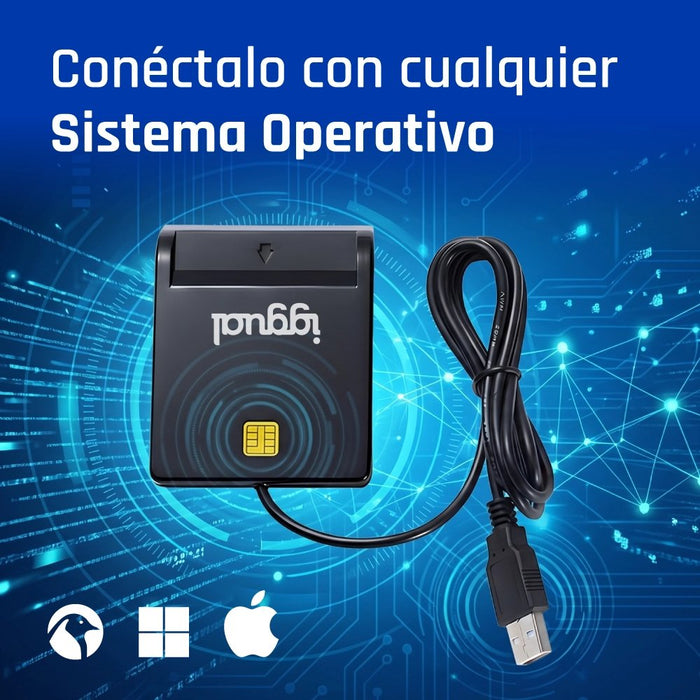 EAN 8435364316740 - iggual IGG316740 lector de tarjeta magnética imagen 10