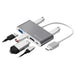 EAN 8420738309381 - SilverHT 112001240199 base para portátil y replicador de puertos USB 3.2 Gen 1 (3.1 Gen 1) Type-C Gris imagen 1