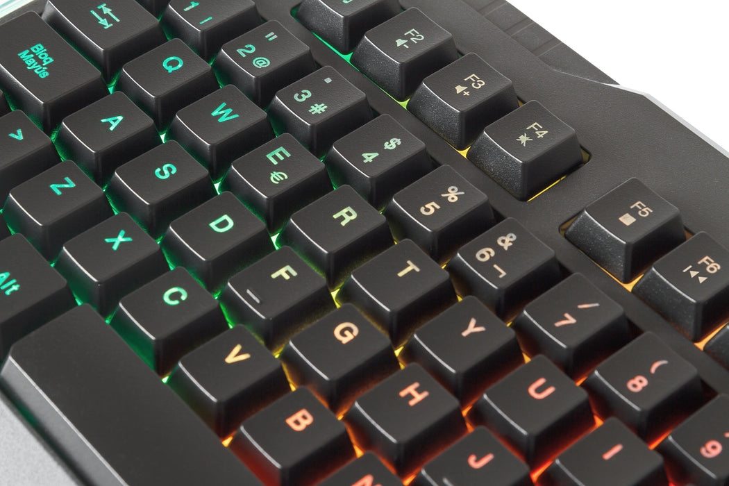 EAN 4710562759136 - Mars Gaming MCPRGB2FR teclado Ratón incluido Juego USB AZERTY Francés Negro imagen 7
