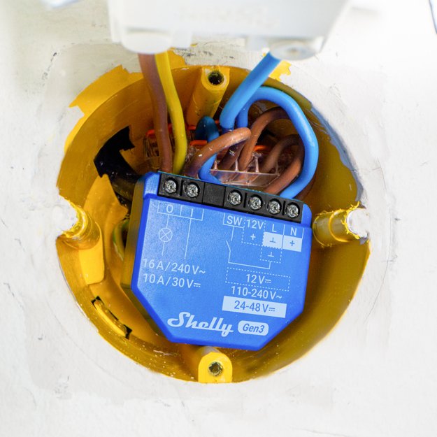 EAN 3800235261767 - Shelly 1 Gen3 Interruptor inteligente 1P Azul imagen 4