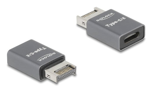 EAN 4043619672349 - DeLOCK 67234 cambiador de género para cable USB Type-E USB Type-C Gris imagen 1