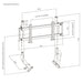 EAN 3770031134339 - Oplite OP-R8-ETSM soporte para monitor 144,8 cm (57") Techo Negro imagen 8