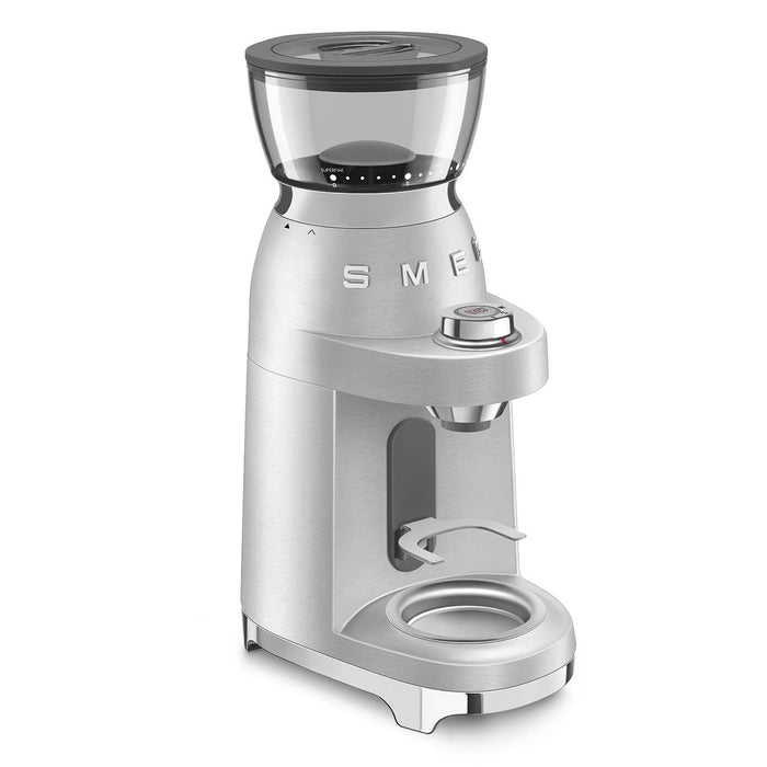 EAN 8017709339883 - Smeg CGF02SSEU molinillo de café 150 W Aluminio imagen 4