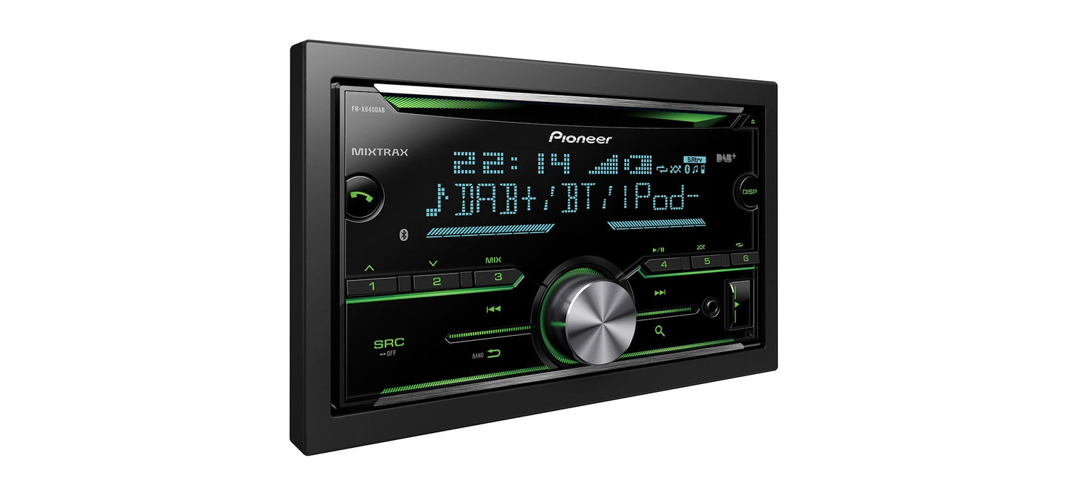 EAN 4988028340710 - Pioneer FH-X840DAB receptor multimedia para coche Negro Bluetooth imagen 2