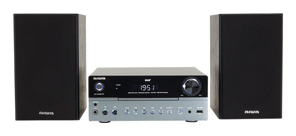 EAN 8435256898491 - Aiwa MSBTU-700DAB sistema de audio para el hogar Microcadena de música para uso doméstico 25 W Azul ártic imagen 1