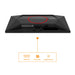 EAN 4038986142991 - AOC G4 24G4HREAD pantalla para PC 60,5 cm (23.8") 1920 x 1080 Pixeles Negro, Rojo imagen 3