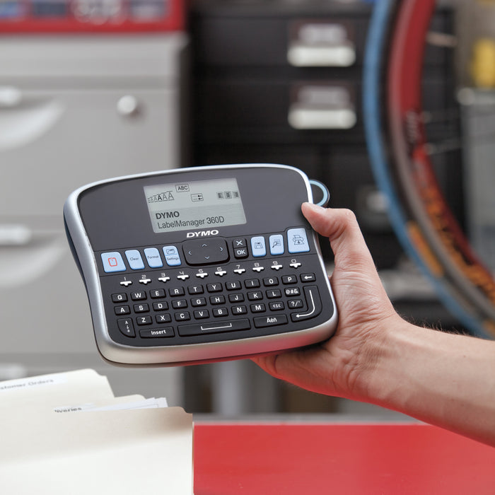 EAN 3501170879528 - DYMO LabelManager 360D™ QWZ impresora de etiquetas Transferencia térmica 180 x 180 DPI 12 mm/s Alámbrico  imagen 4