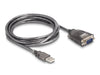 EAN 4043619615483 - DeLOCK 61548 cable de serie Negro, Transparente USB tipo A imagen 2