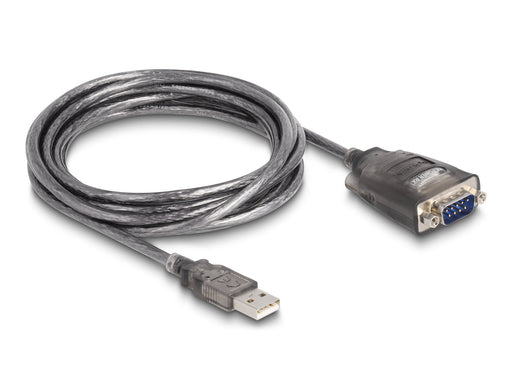 EAN 4043619615483 - DeLOCK 61548 cable de serie Negro, Transparente USB tipo A imagen 2