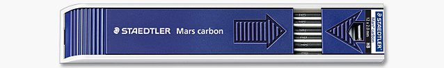 EAN 4007817211908 - Staedtler Mars carbon mina de repuesto HB imagen 1