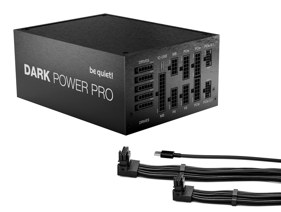 EAN 4260052192108 - be quiet! Dark Power Pro 14 IO unidad de fuente de alimentación 1300 W 20+4 pin ATX ATX Negro imagen 2