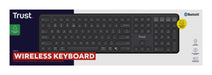 EAN 8713439255119 - Trust Vaiya teclado Universal USB + RF Wireless + Bluetooth Inglés de EE. UU. Negro imagen 7
