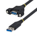 EAN 65030926331 - StarTech.com USBPNLAFAM2M cable USB USB 3.2 Gen 1 (3.1 Gen 1) USB A 5 Gbit/s Negro imagen 1