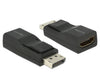 EAN 4043619656851 - DeLOCK Displayport/HDMI Negro imagen 1