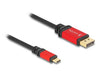 EAN 4043619800940 - DeLOCK 80094 adaptador de cable de vídeo USB Tipo C Negro, Rojo imagen 1