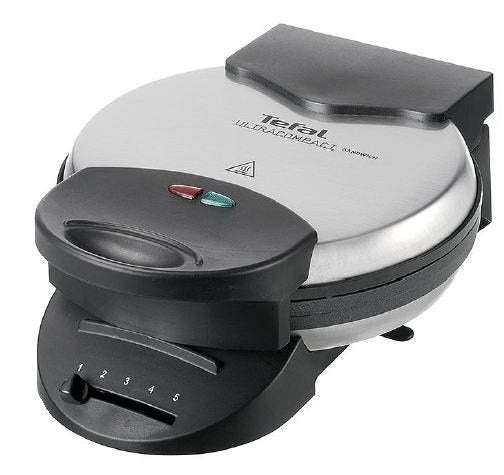 EAN 3168430721869 - Tefal WM310D 5 barquillo(s) 1000 W Negro, Acero inoxidable imagen 1