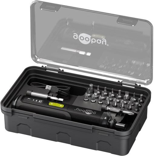 EAN 4040849778162 - Goobay 77816 destornillador eléctrico y llave de impacto 300 RPM Negro imagen 1
