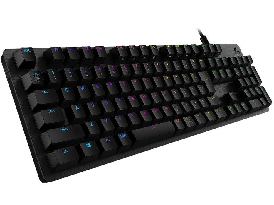EAN 5099206086166 - Logitech G G512 teclado Juego USB QWERTY Internacional de EE.UU. Carbono imagen 1