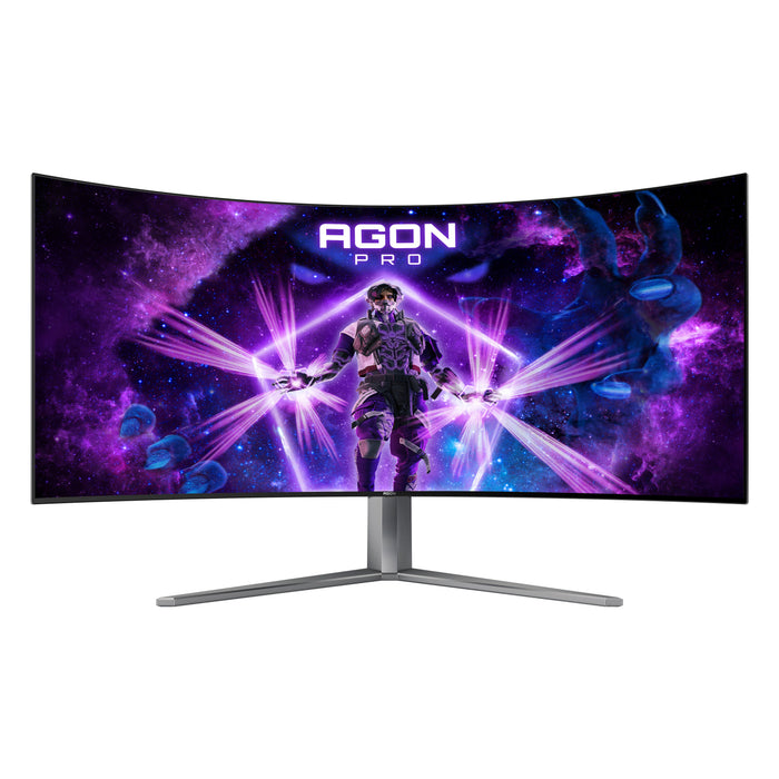 EAN 4038986111416 - AOC AGON PRO AG456UCZD pantalla para PC 113 cm (44.5") 3440 x 1440 Pixeles Wide Quad HD OLED Negro, Gris imagen 3