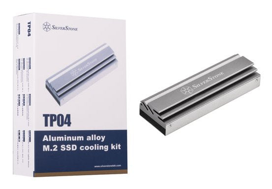 EAN 4710679812410 - Silverstone TP04 Unidad de estado sólido Disipador térmico/Radiador Plata 1 pieza(s) imagen 6