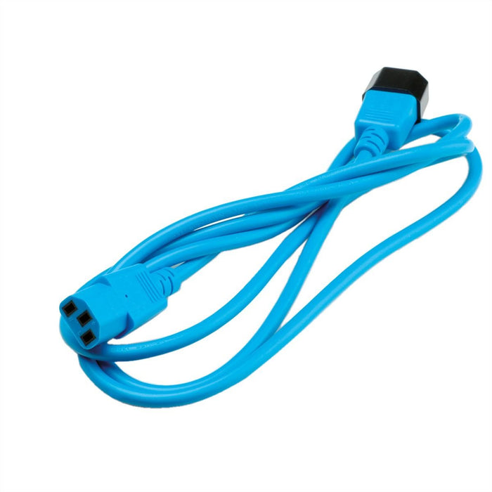 EAN 7630049614529 - ROLINE 19.08.1527 cable de transmisión Azul 0,8 m C14 acoplador C13 acoplador imagen 2