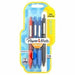 EAN 3501179565668 - Papermate InkJoy 300 RT Negro, Azul, Rojo Bolígrafo de punta retráctil con pulsador Medio 4 pieza(s) imagen 1
