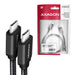EAN 8595247905956 - Axagon BUCM3-CM15AB cable USB USB 3.2 Gen 1 (3.1 Gen 1) 1,5 m USB C Negro imagen 7