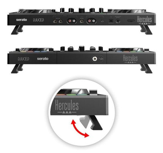 EAN 3362934746094 - Hercules Inpulse 500 DVS (Sistema de vinilo digital) para scratch digital Negro imagen 4