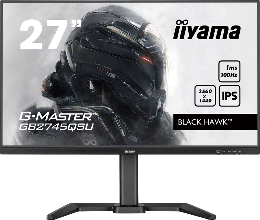 EAN 4948570124756 - iiyama G-MASTER GB2745QSU-B2 pantalla para PC 68,6 cm (27") 2560 x 1440 Pixeles Wide Quad HD LED Negro imagen 2