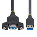 EAN 65030926331 - StarTech.com USBPNLAFAM2M cable USB USB 3.2 Gen 1 (3.1 Gen 1) USB A 5 Gbit/s Negro imagen 5