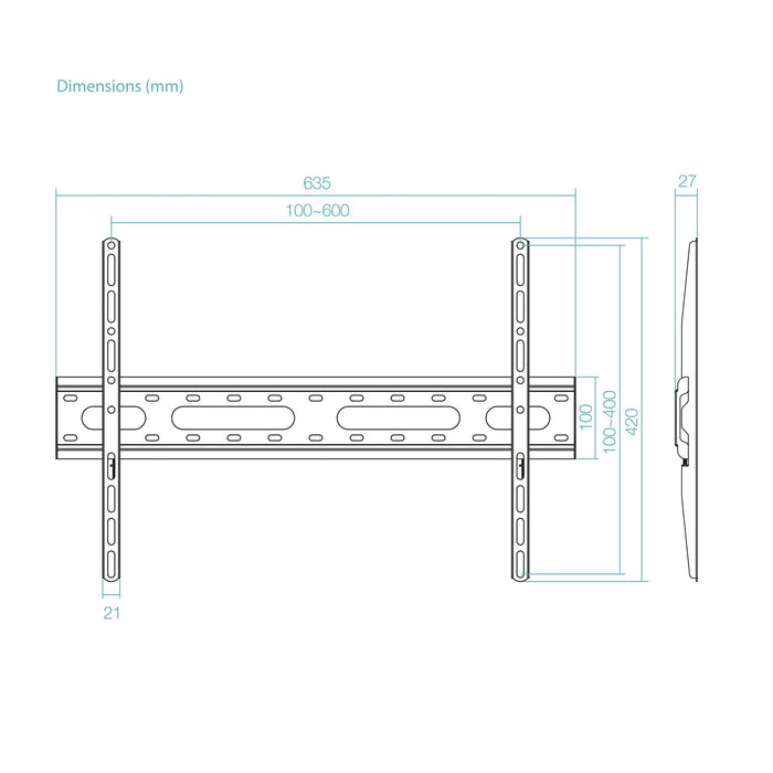EAN 8433281017078 - TooQ LP1082F-B soporte para TV 2,03 m (80") imagen 6