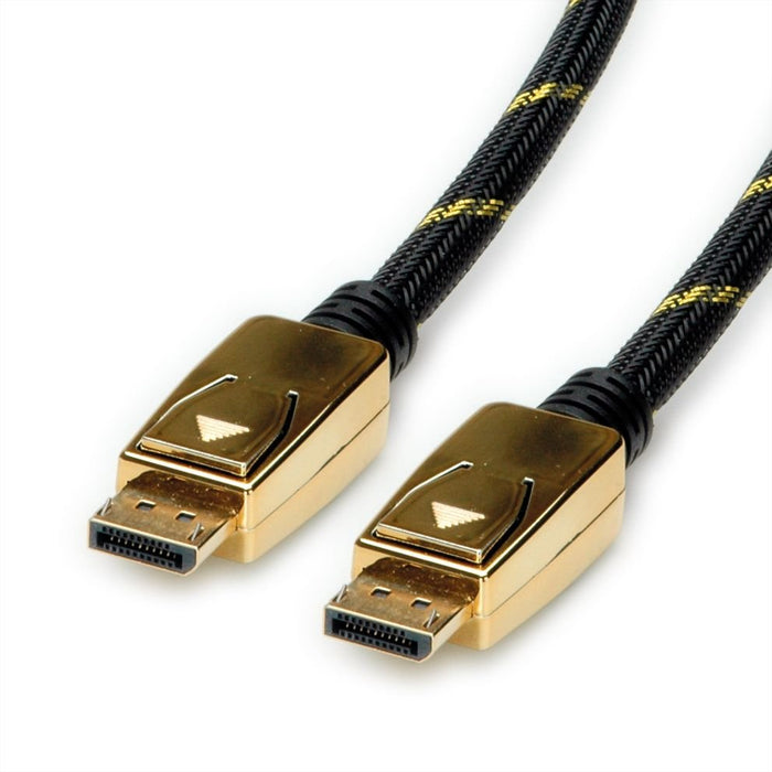 EAN 7630049610989 - ROLINE 11.04.5922 cable DisplayPort 3 m Negro, Oro imagen 1