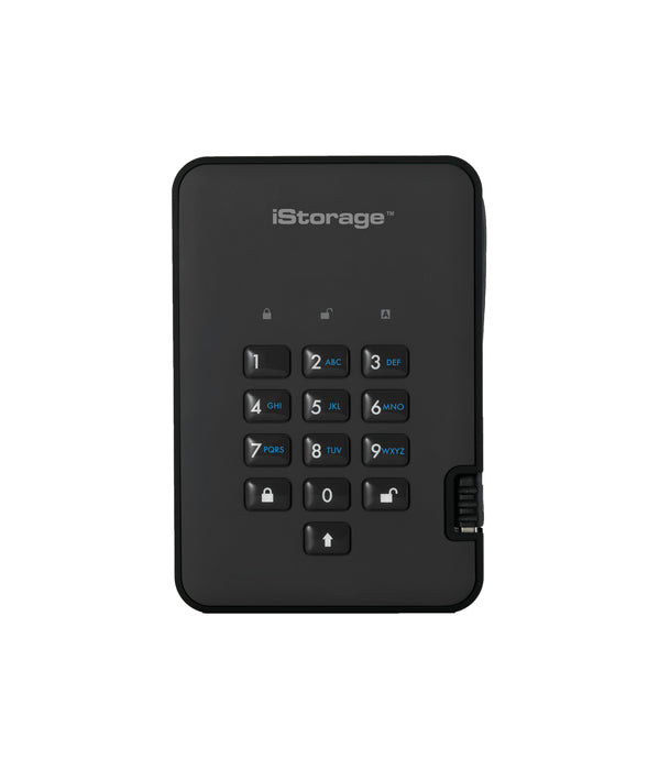 EAN 5060220251281 - iStorage diskAshur 2 1 TB USB tipo A 3.2 Gen 1 (3.1 Gen 1) Negro imagen 1