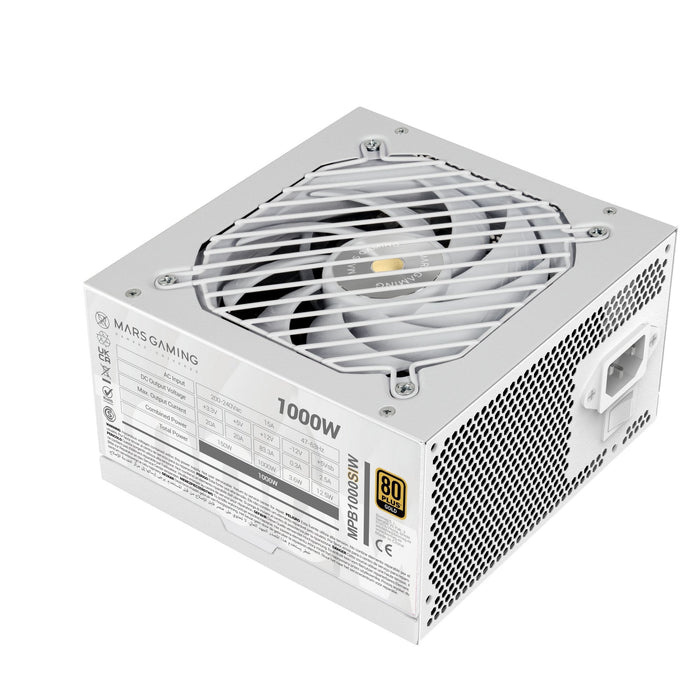 EAN 8435693110651 - Mars Gaming MPB1000SIW unidad de fuente de alimentación 1000 W 24-pin ATX ATX Blanco imagen 6