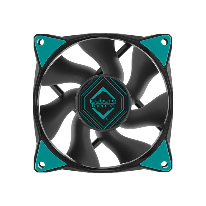 EAN 1230000071024 - Iceberg Thermal IceGALE Carcasa del ordenador Ventilador 8 cm Negro 1 pieza(s) imagen 1