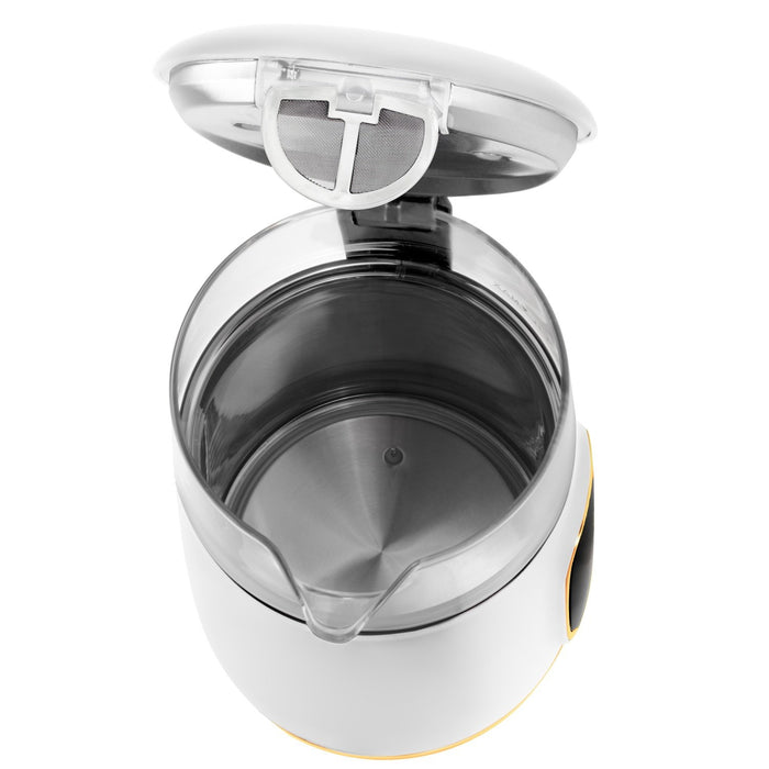 EAN 5905575907844 - Adler AD 1305WG tetera eléctrica 1,7 L 2200 W Transparente, Oro, Blanco imagen 5