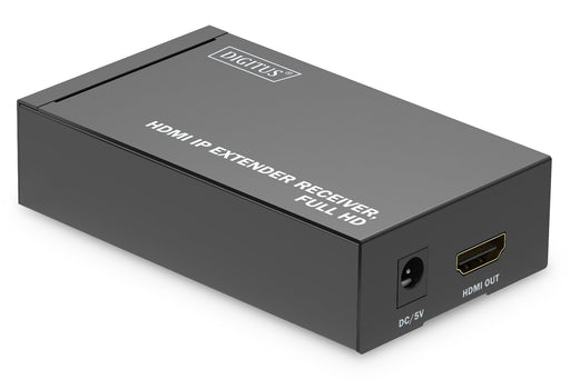 EAN 4016032482727 - Digitus DS-55518 extensor audio/video Receptor AV Negro imagen 1