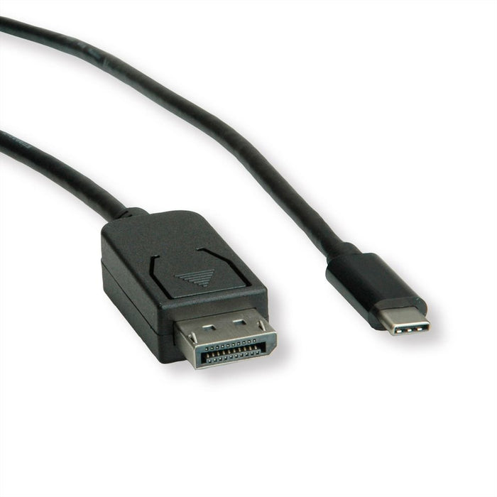 EAN 7611990145850 - ROLINE 11045845 1 m USB Tipo C DisplayPort Negro imagen 3