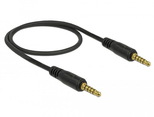 EAN 4043619856954 - DeLOCK 85695 cable de audio 0,5 m 3,5mm Negro imagen 2
